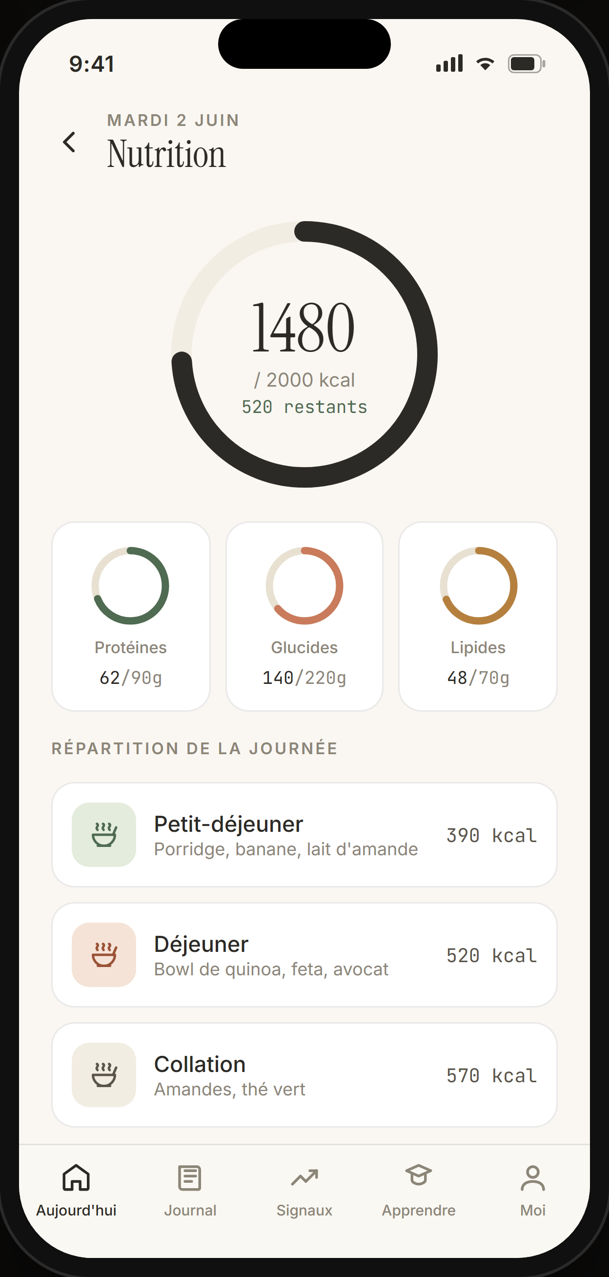 Digestio — Nutrition